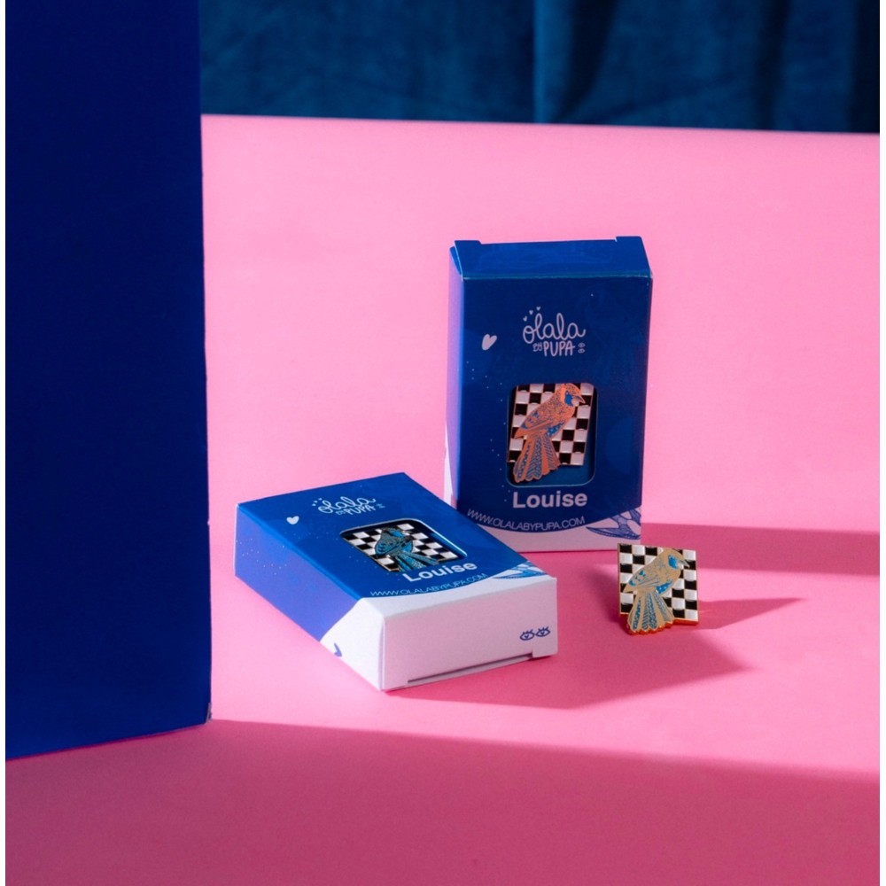 Bijou épinglette Louise – Bijou Fort et Inspirant Bijou épinglette Louise – Bijou Fort et Inspirant