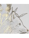 Affiche "Nyx" – Renard doré 89x101 cm | Olala by Pupa