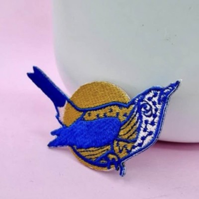 Patch Thermocollant Max – Oiseau Fun et Non-Binaire