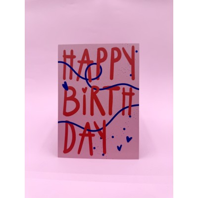 Carte Happy Birthday