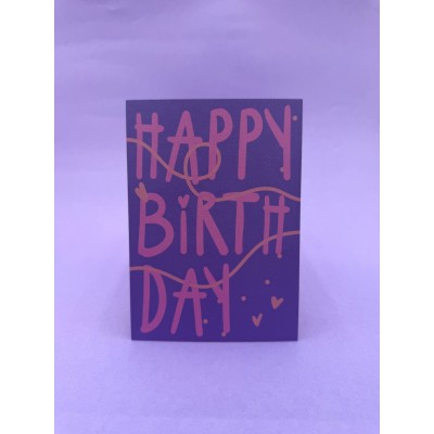 Carte Happy Birthday