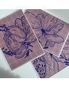 Pack 3 affiches A4 fleurs